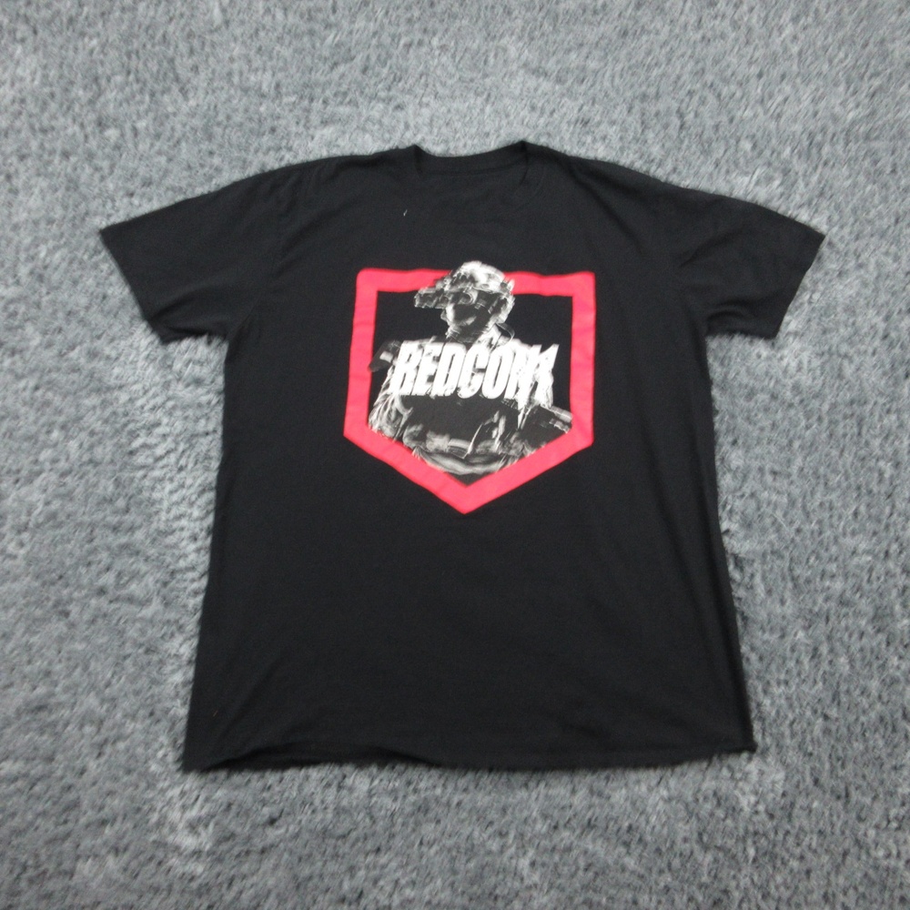 Redcon1 Shirt Mens Large Black RC1 Military Tactical Graphic Night Vision Tee